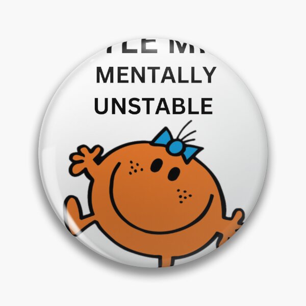 Item preview, Little Miss Mentally Unstable designed and sold by selmaal.