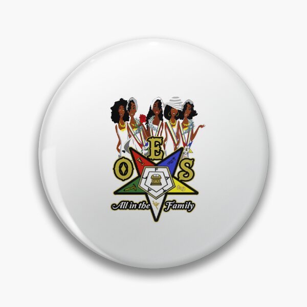 Item preview, OES Order Of The Eastern Star Logo Sistars All In The Family Freemason designed and sold by TopTeeShop.