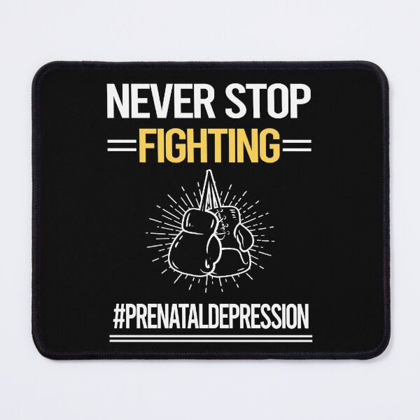 Item preview, Never Stop Fighting With Depression designed and sold by StoreHornedFace.