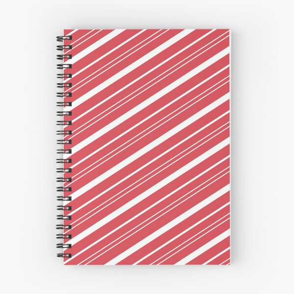 Item preview, Red and White Christmas Pattern - Candy Cane Stripes designed and sold by humnoo.