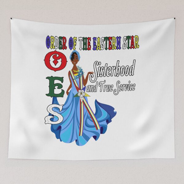 Item preview, OES Order Of The Eastern Star Logo Sistars Sisterhood Freemason designed and sold by TopTeeShop.