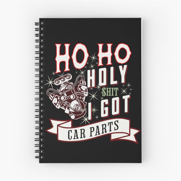 Item preview, Ho Ho Holy Shit I Got Car Parts Funny Christmas Xmas Motor Racer Mechanic  designed and sold by CarantinedChaos.