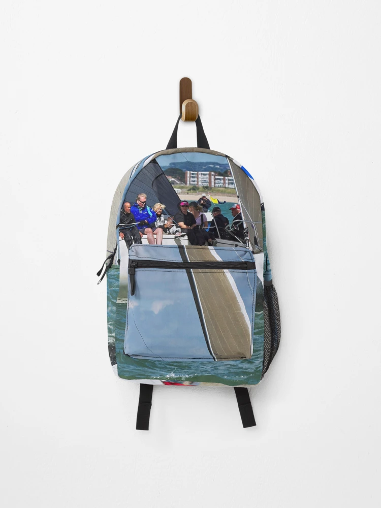 Thumbnail 1 of 3, Backpack, Ocean Racing designed and sold by Richard Allen.