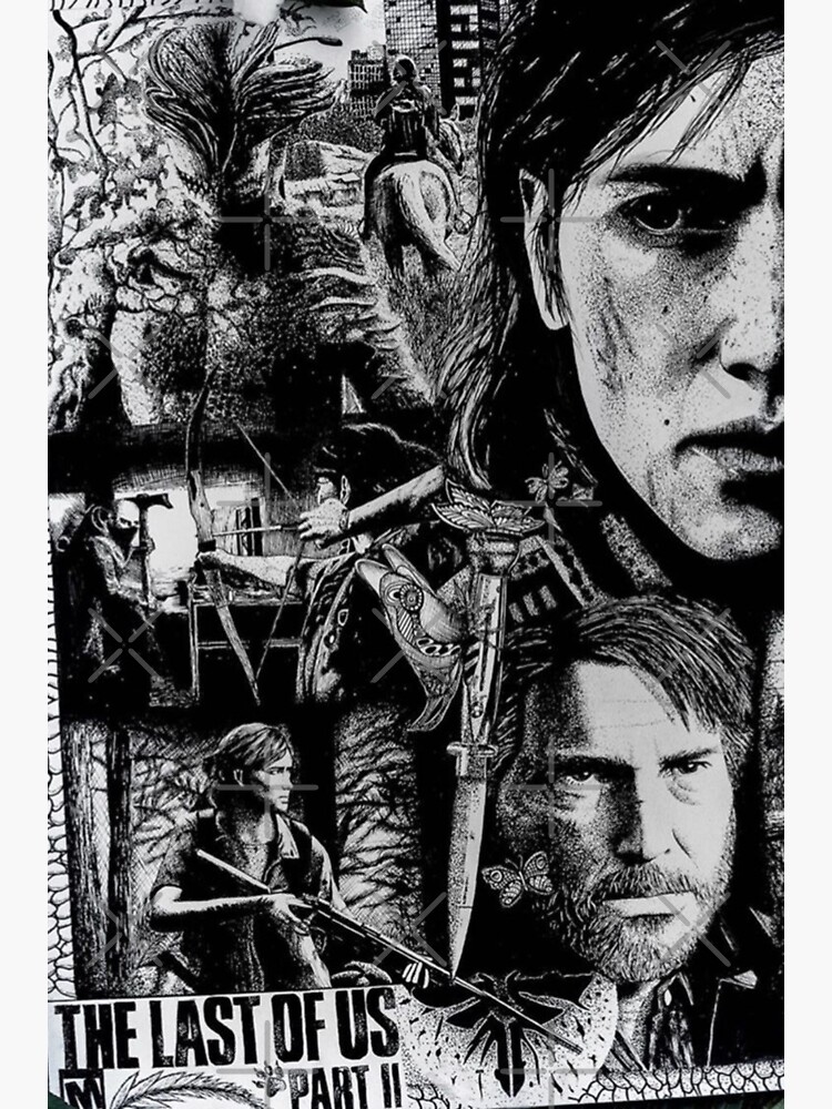 Ellie And Joel - The Last Of Us 2 Art Design Sticker for Sale by  AllAboutTlou