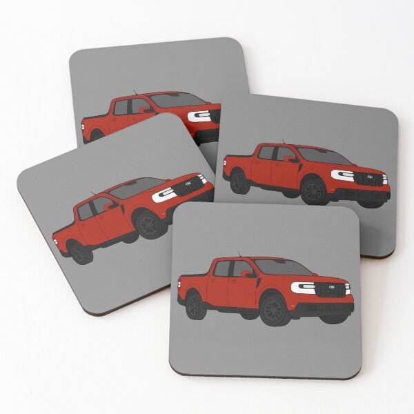 Item preview, Ford Maverick Hot Red Pepper Blackout designed and sold by Yensid1971.