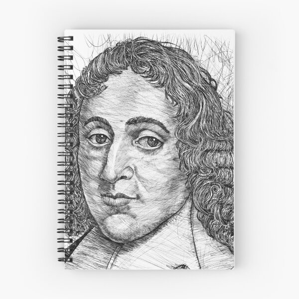 Item preview, BARUCH SPINOZA pencil portrait designed and sold by lautir.