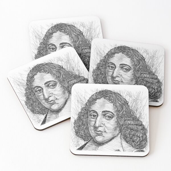 Item preview, BARUCH SPINOZA pencil portrait designed and sold by lautir.