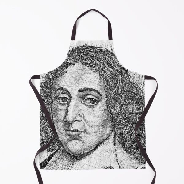 Item preview, BARUCH SPINOZA pencil portrait designed and sold by lautir.