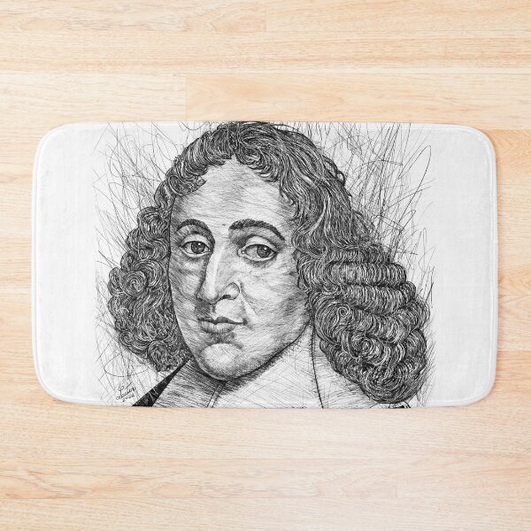 Item preview, BARUCH SPINOZA pencil portrait designed and sold by lautir.