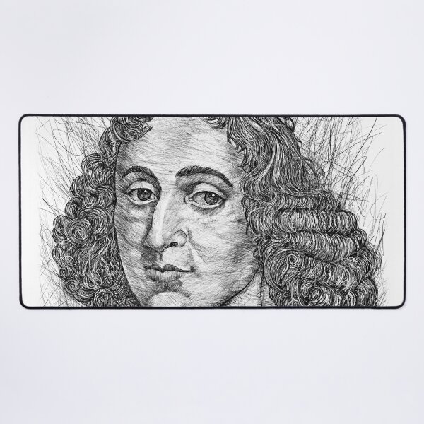 Item preview, BARUCH SPINOZA pencil portrait designed and sold by lautir.