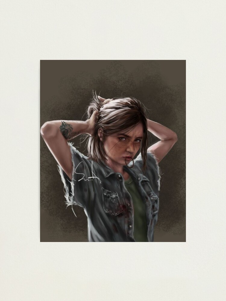 Ellie - tlou part 2, ellie, game, girl, last, part, portrait, ps4