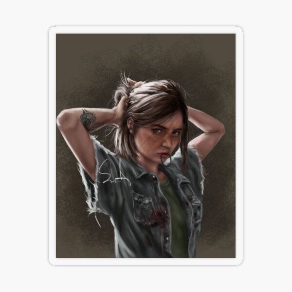 Copy of Ellie - The Last Of Us 2 Sticker for Sale by AllAboutTlou