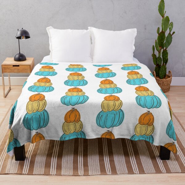 Item preview, Orange, Yellow And Blue Pumpkin  designed and sold by missmann.
