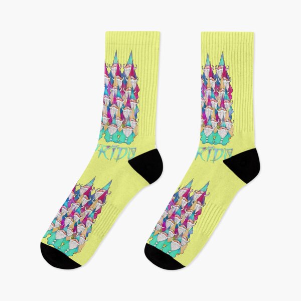 Item preview, Gnomepride - pixies in rainbow colors (yellow) designed and sold by kikidu21.