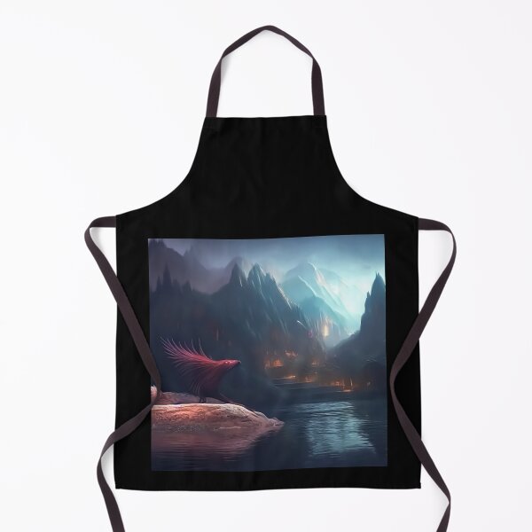 Item preview, Flying dragon creature | Lake Village designed and sold by LenaKiagia.
