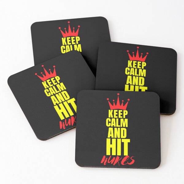 Item preview, keep calm and hit nukes designed and sold by myhoume2.