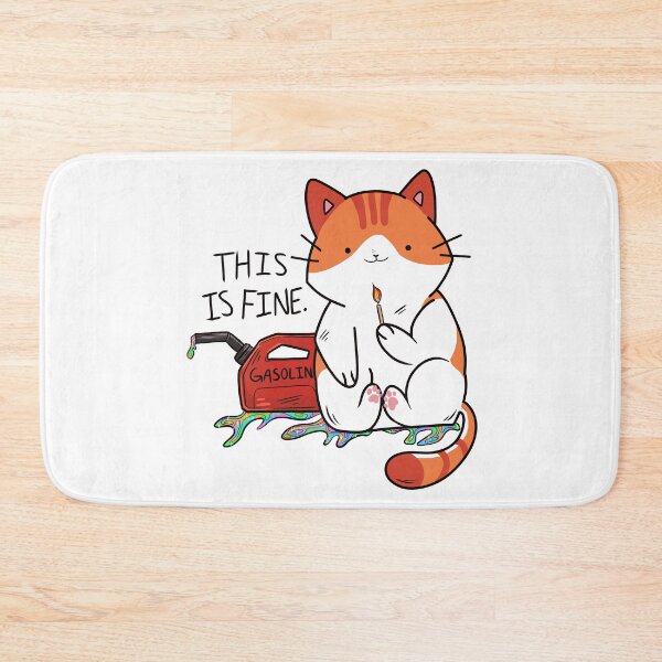Item preview, This is Fine Cat  designed and sold by matchacha-art.