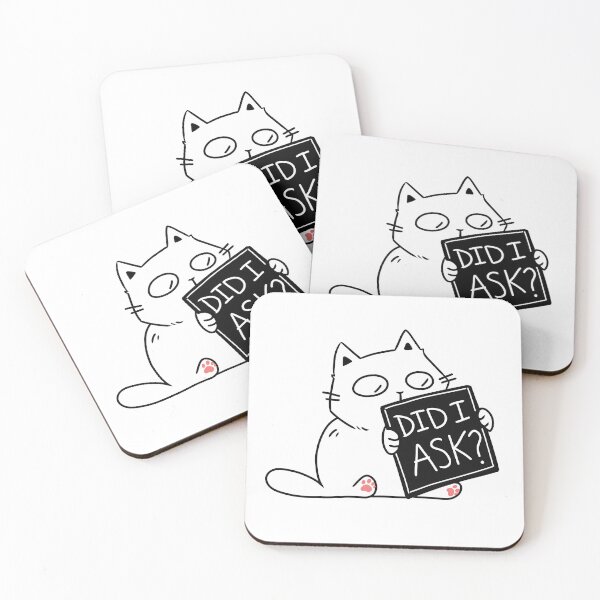 Item preview, Cat Did I Ask? designed and sold by matchacha-art.