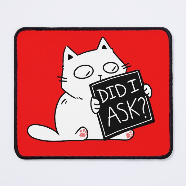 Item preview, Cat Did I Ask? designed and sold by matchacha-art.
