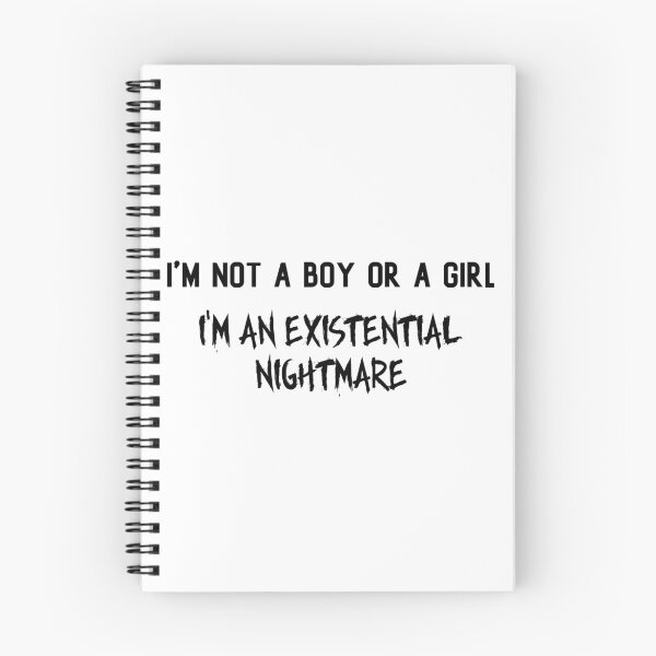 Item preview, I'm not a boy or a girl. I'm an existential nightmare designed and sold by BestQuest.