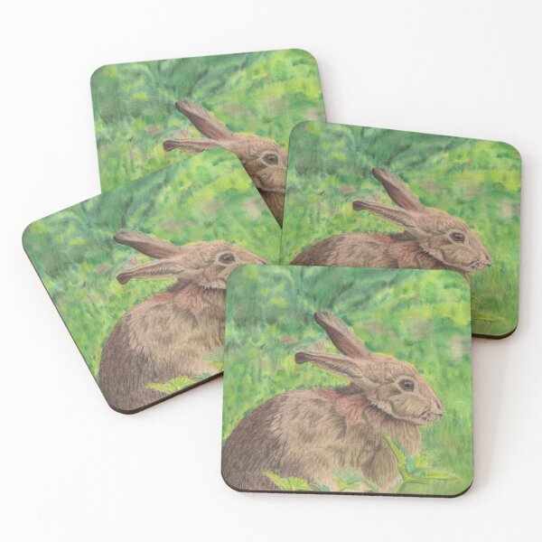 Item preview, Bunny rabbit in the grass designed and sold by cathyscreations.