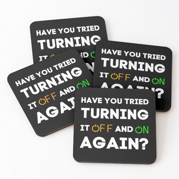 Item preview, Have You Tried Turning It Off And On Again? designed and sold by LaziniArts.