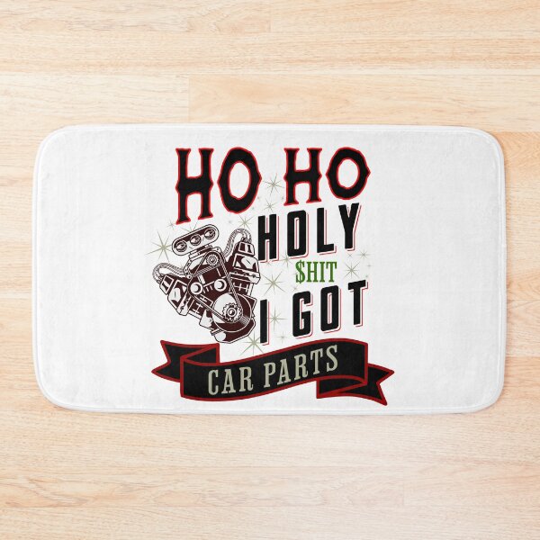 Item preview, Ho Ho Holy Shit I Got Car Parts Funny Christmas Xmas Motor Racer Mechanic  designed and sold by CarantinedChaos.