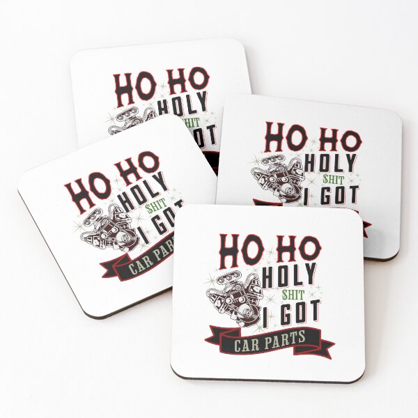 Item preview, Ho Ho Holy Shit I Got Car Parts Funny Christmas Xmas Motor Racer Mechanic  designed and sold by CarantinedChaos.