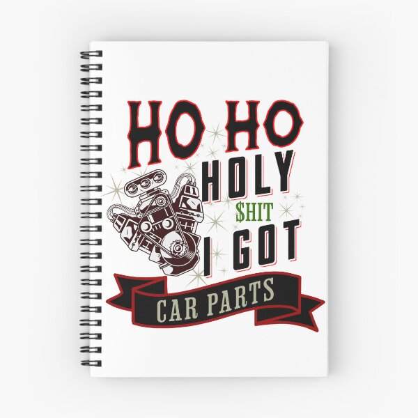Item preview, Ho Ho Holy Shit I Got Car Parts Funny Christmas Xmas Motor Racer Mechanic  designed and sold by CarantinedChaos.
