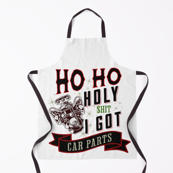 Item preview, Ho Ho Holy Shit I Got Car Parts Funny Christmas Xmas Motor Racer Mechanic  designed and sold by CarantinedChaos.