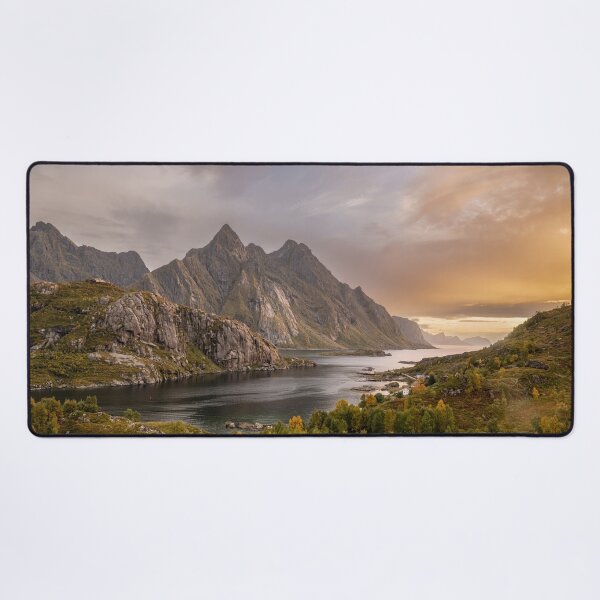 Item preview, Lofoten Norway Sunset 2 designed and sold by PhotoArt by Joan Carroll.