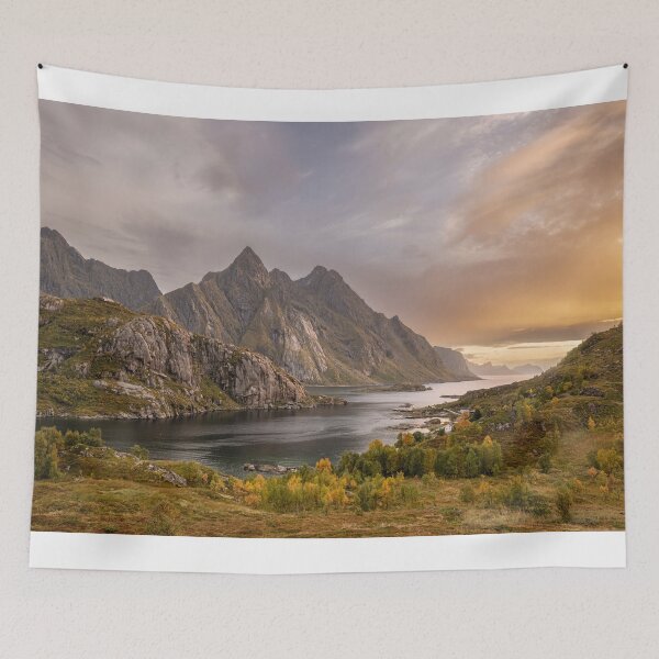 Item preview, Lofoten Norway Sunset 2 designed and sold by PhotoArt by Joan Carroll.