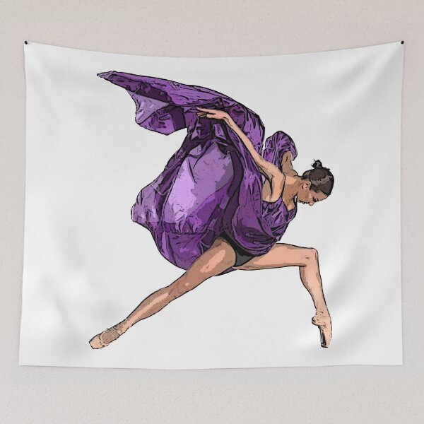 Item preview, ANGEL WINGS - BALLERINA BALLET - DETERMINATION MOTIVATIONAL designed and sold by KoolDsignsDANCE.