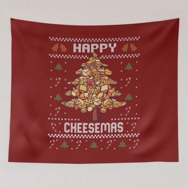 Item preview, Christmas Cheese Tree Funny Ugly Christmas Sweater designed and sold by MrEddie10.