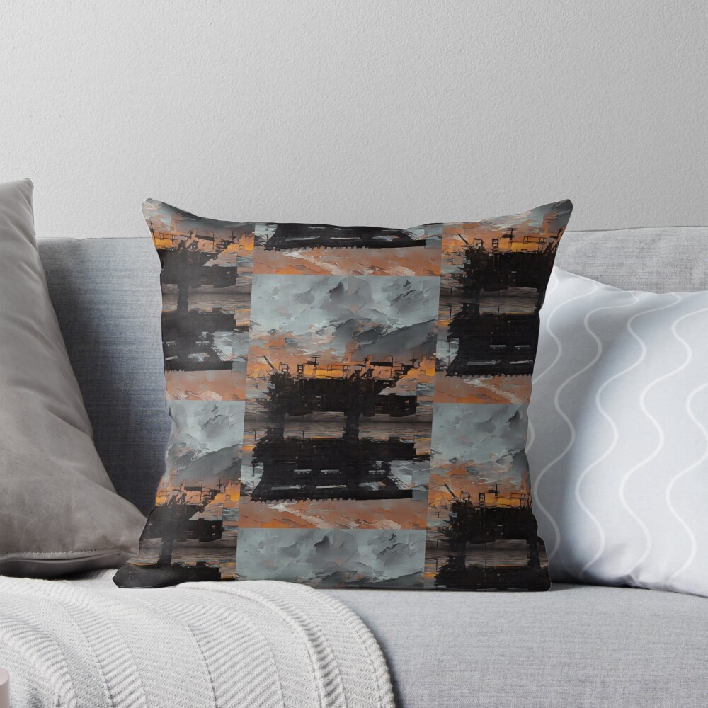 Item preview, Throw Pillow designed and sold by OldUnclePunch.