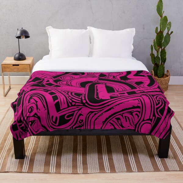 Item preview, City, Geometric Design, In Cerise Red designed and sold by I-Desire.
