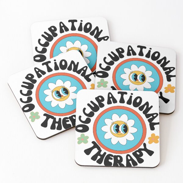 Item preview, Cute Occupational Therapy Happy Face Design | Occupational Therapy Assistant OT COTA Sticker designed and sold by Krimoart.