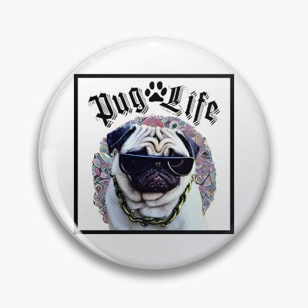 Item preview, Pug Life. designed and sold by MuffinMeng ⭐⭐⭐⭐⭐.