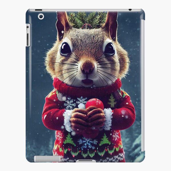 Cute squirrel - animals with clothes  iPad Case & Skin for Sale by Sunset  Design