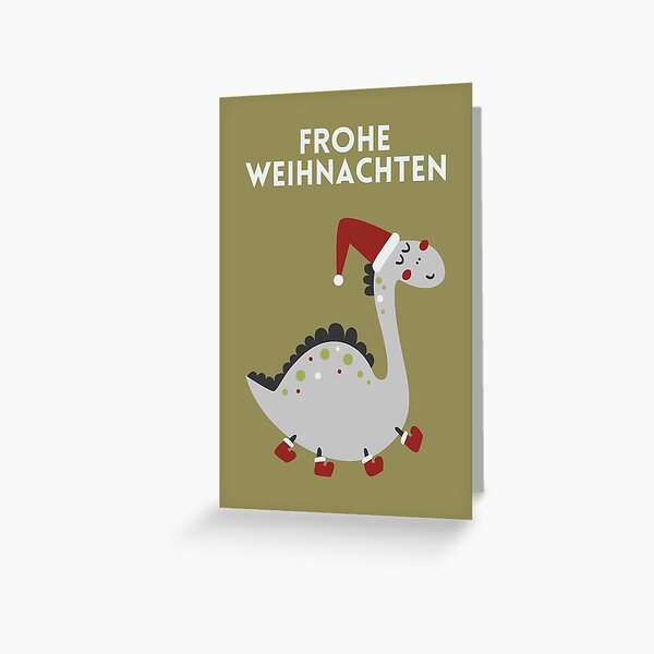 "Frohe Weihnachten, Weihnachtskarte, Happy Christmas in German, Merry
