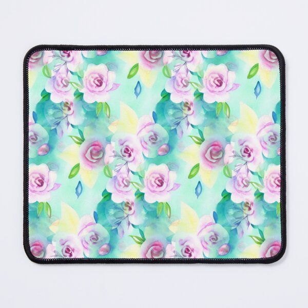 Item preview, Pastel floral abstract pattern designed and sold by Mirarima.