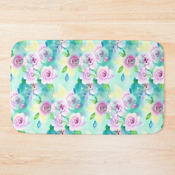 Item preview, Pastel floral abstract pattern designed and sold by Mirarima.