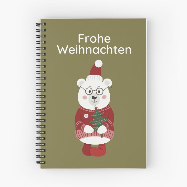 Item preview, Frohe Weihnachten, Weihnachtskarte, Happy Christmas in German, Merry Christmas in German, German Christmas  designed and sold by Pommallina.