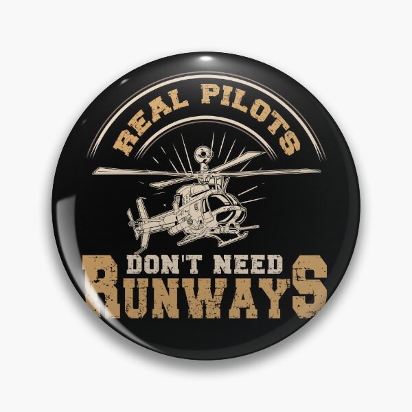 Item preview, Real Pilots Don't Need Runways designed and sold by ArtByMouad.