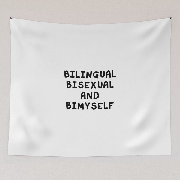 Item preview, Bilungual, bisexual and bimyself designed and sold by BestQuest.