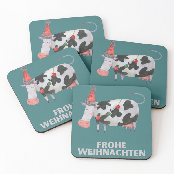Item preview, Frohe Weihnachten, Weihnachtskarte, Happy Christmas in German, Merry Christmas in German, German Christmas  designed and sold by Pommallina.