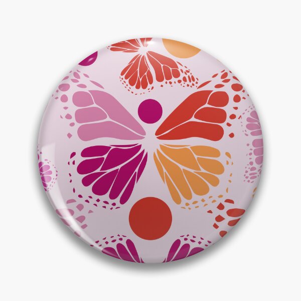 Item preview, colorful butterfly pattern designed and sold by vidyaroul.