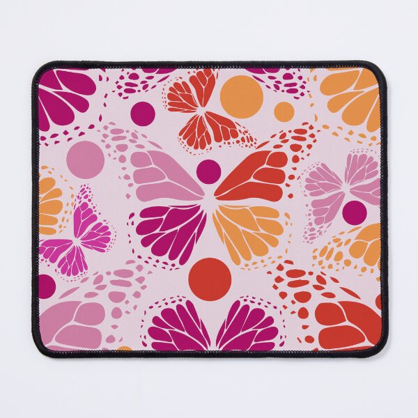 Item preview, colorful butterfly pattern designed and sold by vidyaroul.