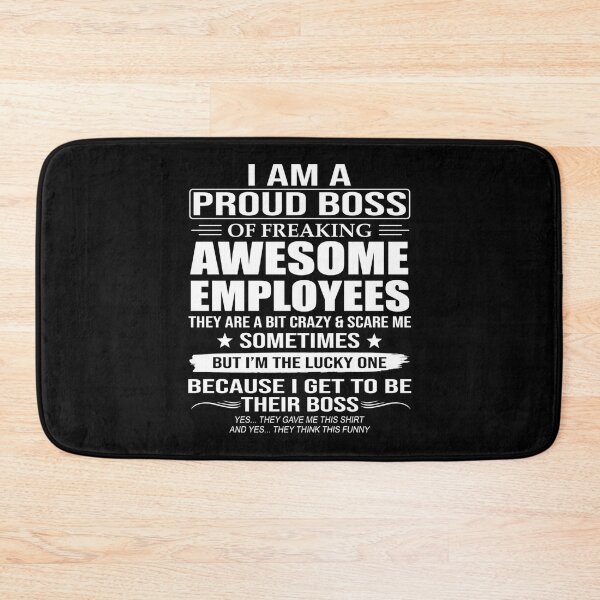 Item preview, I Am A Proud Boss Of Freaking Awesome Employees designed and sold by Shop-of.