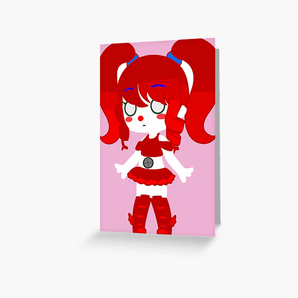 Chibi gacha girl Anime Circus Babie Greeting Card by gachanime | Redbubble